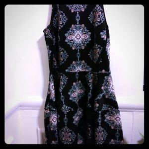 Bold Pretty Print Dress